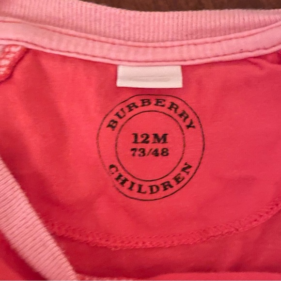 Burberry girls top 12 months - Picture 3 of 4